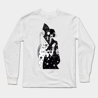 Skeleton Geisha Long Sleeve T-Shirt